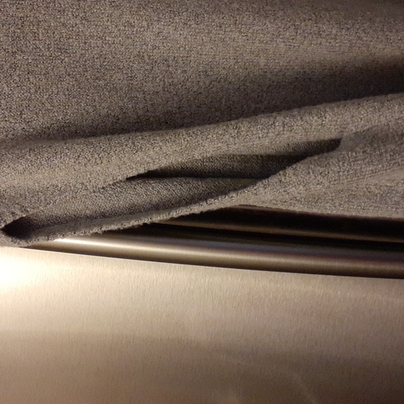 NWT Time n Tru Heather Grey Sleeveless Sweater Duster. - Picture 5 of 10